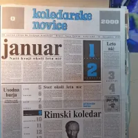 Zadnji dan leta 1999 so Primorske novice svoje bralce razveselile 
s posebnim koledarjem za leto 2000 - časopisom Koledarske 
novice. Eseje o zgodovini človeštva je - s posebnim poudarkom o 
zgodovini Primorske - kot časopisne članke napisal zgodovinar dr. 
Zdenko Čepič.  