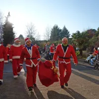 Božički na motorjih so bili spet dobrodelni