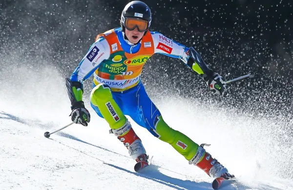 Bormio tokrat ni bil prizorišče za slovenski tabor spodbudnih in 
obetavnih novic. Klemen Kosi, ki je na startu nosil številko 35.