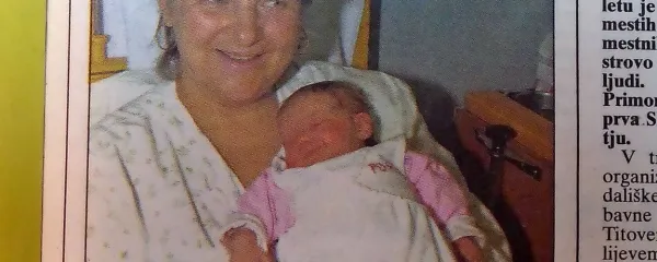 Prvi porod v letu 2001 se je zgodil v šempetrski porodnišnici. 

