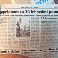 Luki Koper je uspel veliki met. Družba TICT, v kateri so imeli 
Koprčani največji delež, je začela upravljati sedmi pomol v 
tržaškem pristanišču, največji in najsodobnejši kontejnerski terminal v tem delu morja.