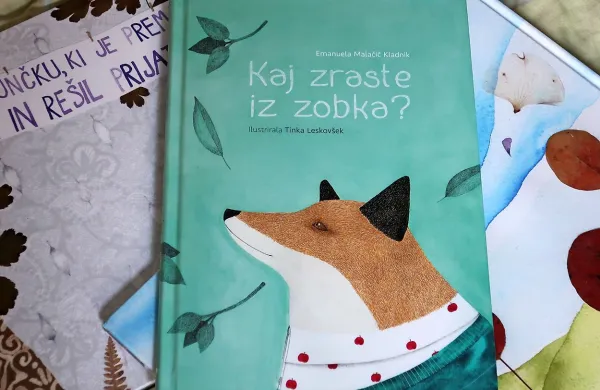 Slikanico zaznamujejo podobe Portorožanke Tinke Leskovšek.