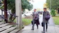 Glede na to, da so bili dokazni predlogi zavrnjeni, sta pooblaščenca Agroinda - v stečaju in KZ Vipava, Bojan Klenovšek 
(levo) in Nejc Ukmar,  na prvi stopnji pričakovala tako sodbo.