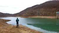 Nizka gladina Vogrščka je običajna za ta letni čas in ni znak tega, 
da so pred vrati obnovitvena dela. 