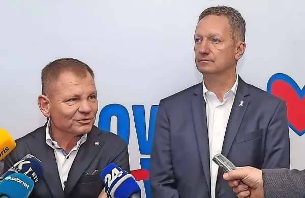 Franci Matoz in Boris Popovič