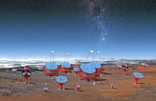 Južni observatorij CTA se bo nahajal v puščavi Atacama v Čilu.

