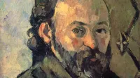Paul Cézanne na avtoportretu 