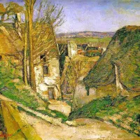 Slika Obešenčeva hiša iz leta 1873, prvo platno, ki ga je Cézanne 
prodal kakemu zbiralcu. 
