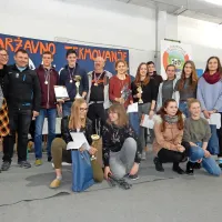 Na ravni srednjih šol  se je merilo 16 dvojic. 