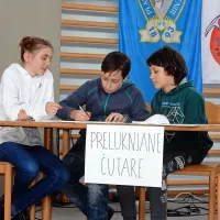 ... nastopila pa je tudi trojica iz Postojne.