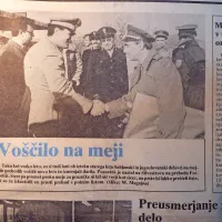 Tako kot vsako leto so si tudi ob prehodu v  leto 1984 italijanski in 
jugoslovanski cariniki na mejnih prehodih voščili srečno novo leto 
in si izmenjali darila. 