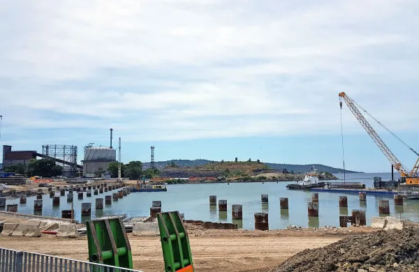 Bodoča logistična platforma v tržaškem pristanišču