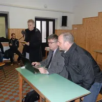 Grahovo ob Bači leze na razmočenem terenu