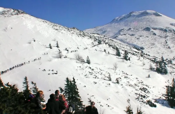 Na območju Snežnika je padlo več kot 100 litrov padavin