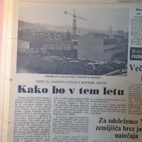 V Semedeli so gradili novo osnovno šolo. 