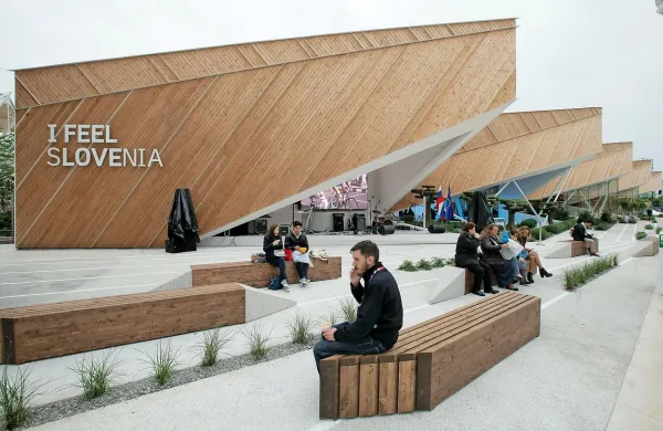 Lanskoletni slovenski paviljon na Expu 2018