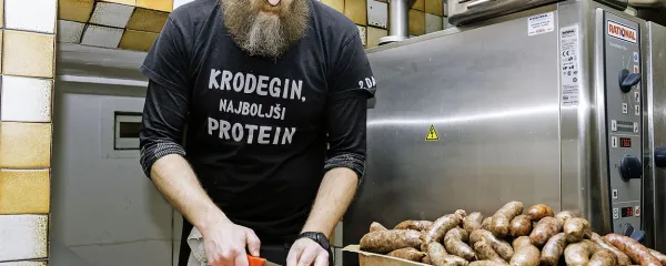 Po krodignih je vse več povpraševanja tudi v gostilnah in 
restavracijah.