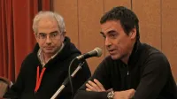 Andrea Bellavite in Massimo Crivellari (z leve)
