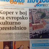Koper se je podal v boj za evropsko prestolnico kulture  2012.