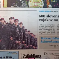 Slovenska vojska je začela največjo mirovno misijo dotlej: 600 
slovenskih vojakov je odšlo na Kosovo, kjer so skrbeli predvsem za 
humanitarne zadeve.