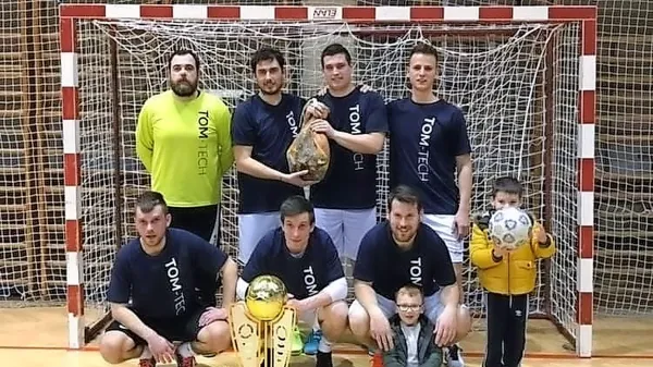 Zmagovalec bistriške zimske lige je moštvo Tom-Tech.