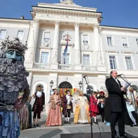 Oblast v Piranu je danes prevzel Tartini