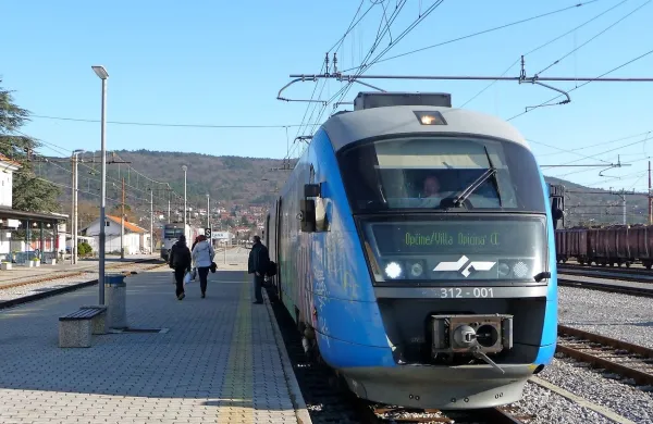 Železniška postaja na Opčinah