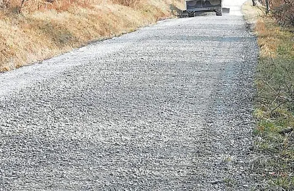 Nov gramoz na cesti Dragonja-Župančiči
