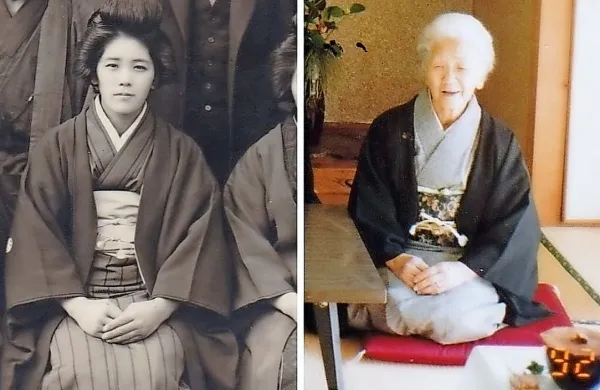 Kana Tanaka v mladosti in danes