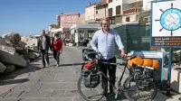 Kristian Halfwordson je tudi v Piranu osveščal o Alzheimerjevi 
bolezni. 