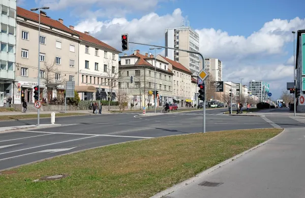 Na križišču Dunajske in Linhartove ceste v Ljubljani je pijani 
Mariborčan včeraj nekaj pred eno uro zjutraj zbil pešca.  
