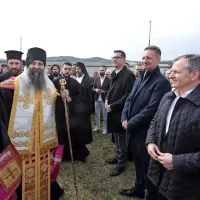 Posvetili so zemlji&scaron;če za pravoslavno cerkev