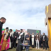 Posvetili so zemlji&scaron;če za pravoslavno cerkev