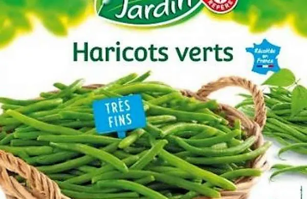 Hipermarket kupce prosi, da  zamrznjenega stročjega fižola v 
kilogramskem pakiranju (Marque repere Notre jardin haricots 
verts tres fins) francoskega dobavitelja Scamark ne uživajo zaradi 
morebitne prisotnosti rastline datura (navadni kristavec) v izdelku.