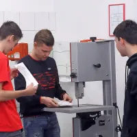 Dijaki so se srečali s praktičnim delom