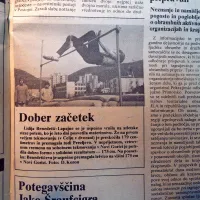 Novogoriška atletinja Lidija Benedetič-Lapajne se je po porodniškem dopustu uspešno vrnila na atletske steze. 