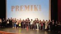 Gostje in organizatorji Premika 2019 so v soboto v Kosovelovem domu poskrbeli za zanimiv večer, ki sta ga popestrila tudi  petje in ples, 
v odmoru pa še inovativne jedi.