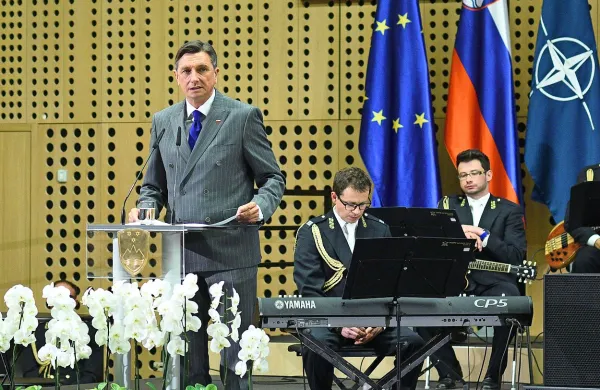  Borut Pahor je  poudaril, da je Nato najboljši odgovor na vprašanje 
o zagotovitvi nacionalne varnosti.