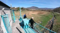 Direkcija za vode  je pripravila dan odprtih vrat suhega zadrževalnika Pikolud na novogoriškem potoku Koren.