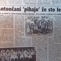 Godba na pihala Sv. Anton je praznovala stoletnico delovanja. 