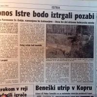 V Istri so začenjali urejati odseke nekdanje ozkotirne železnice, ki 
je povezovala Trst in Poreč, saj so na njej načrtovali vzpostavitev 
kolesarske poti Pot zdravja in prijateljstva Parenzana. 