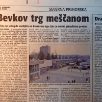 Novogoriška mestna občina je prisluhnila pobudi KS Nova Gorica, naj od SGP 
Gorica  odkupi zemljišča na Bevkovem trgu v središču mesta.