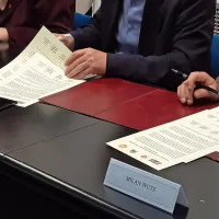 Protifa&scaron;istična združenja &scaron;tirih držav v Sežani proti poskusom razdvajanja Evrope