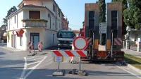 Odsek Bazoviške ulice je bil nedostopen od sredine  septembra do 
začetka  novembra, potem  pa še prejšnji teden.   