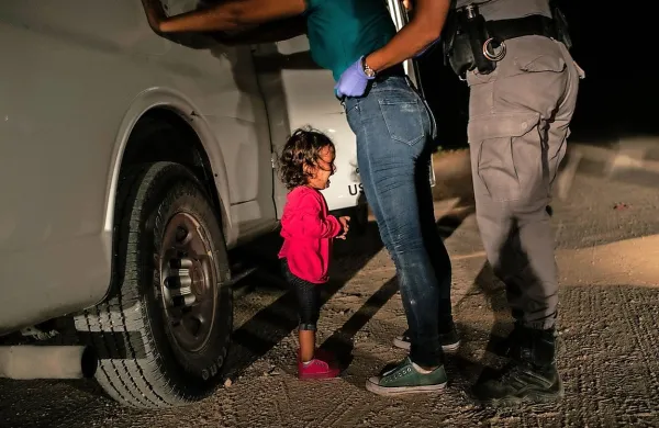 Fotografija deklice na meji ZDA zmagovalka World Press Photo