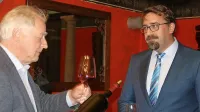 Župan Tadej Beočanin in Boris Stegovec