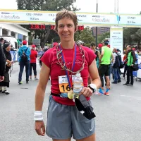 Najhitrejša maratonka Jasmina Pitamic Vojska: “Rezultat ni 
pomemben, pomembno je to, da si zadovoljen, ko pritečeš v 
cilj.” 