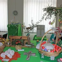 Pisanica od srca na razstavi velikonočnih motivov