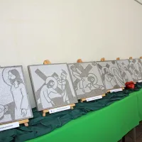 Pisanica od srca na razstavi velikonočnih motivov