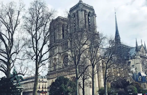 Požar v katedrali Notre Dame